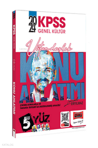 2024 KPSS Genel Kültür 5Yüz Vatandaşlık Konu Anlatımlı | benlikitap.co