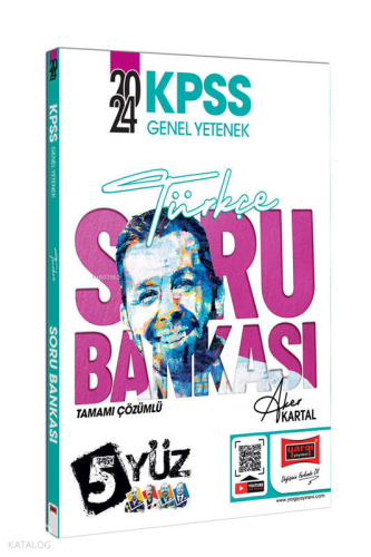 2024 KPSS Genel Yetenek 5Yüz Türkçe Tamamı Çözümlü Soru Bankası | benl