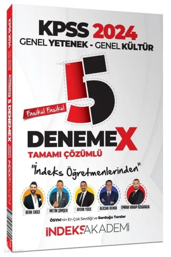 2024 KPSS Genel Yetenek Genel Kültür 5 DenemeX Fasikül Çözümlü