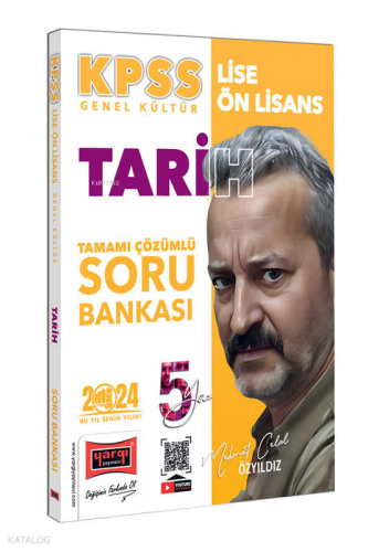 2024 KPSS Lise Ön Lisans 5Yüz Tarih Tamamı Çözümlü Soru Bankası | benl