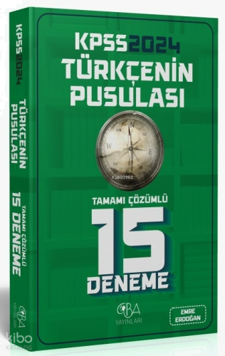 2024 KPSS Türkçenin Pusulası 15 Deneme Çözümlü | benlikitap.com