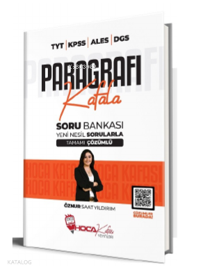 2024 KPSS TYT ALES DGS Paragrafı Kafala Soru Bankası Çözümlü | benliki