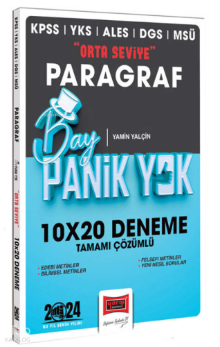 2024 KPSS YKS MSÜ Bay Panik Yok Paragraf Orta Seviye 10x20 Tamamı Çözümlü Deneme