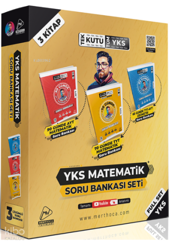 2024 Mert Hoca YKS TYT-AYT Matematik Soru Bankası Seti | benlikitap.co