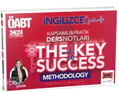 2024 ÖABT İngilizce Öğretmenliği The Key To Success Methodology Kapsam