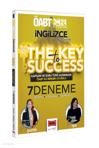 2024 ÖABT İngilizce Öğretmenliği The Key To Tamamı Çözümlü 7 Deneme | 