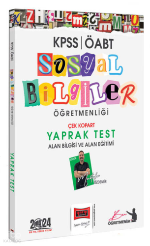 2024 ÖABT Sosyal Bilgiler Öğretmenliği Yaprak Test (Alan Bilgisi ve Alan Eğitimi)