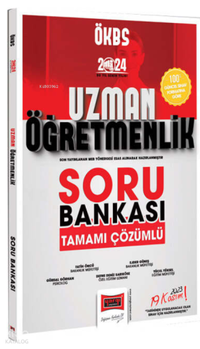 2024 Uzman Öğretmenlik Soru Bankası