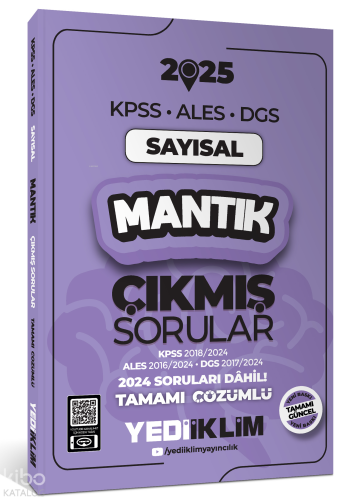 2025 KPSS ALES DGS Sayısal Mantık Çıkmış Sorular ve Çözümleri | benlik