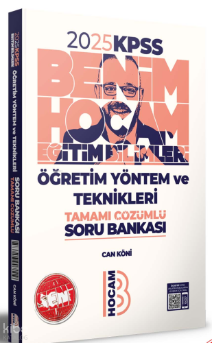 2025 KPSS Eğitim Bilimleri Öğretim Yöntem ve Teknikleri Tamamı Çözümlü Soru Bankası