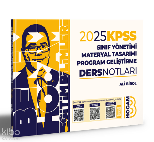 2025 KPSS Eğitim Bilimleri Program Geliştirme Sınıf Yönetimi Materyal 
