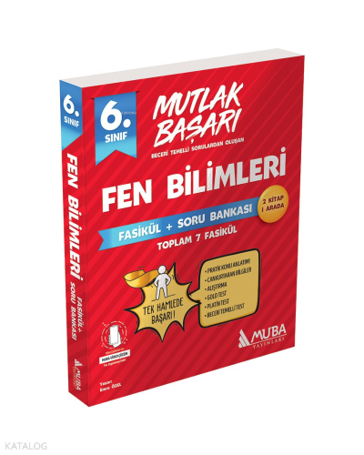 2040 MB 6.Sınıf Fen Bilimleri Fasiküller+Soru Bankası
