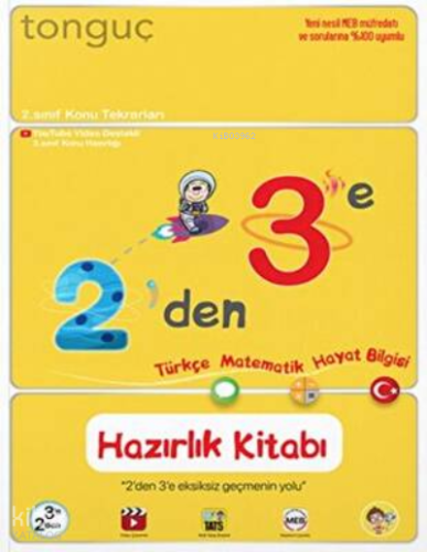 2'den 3'e Hazırlık Kitabı | benlikitap.com