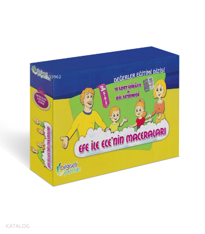 3.Sınıf Blgiseli Efe İle Ece'Nin Maceraları | benlikitap.com