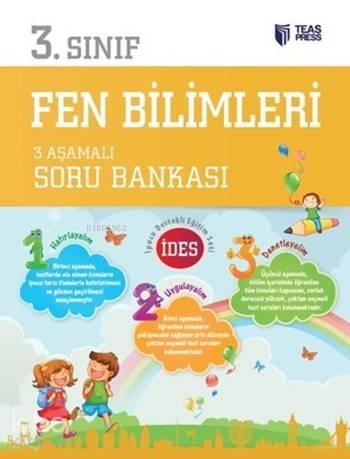 3.Sınıf Fen Bilimleri 3 Aşamalı Soru Bankası | benlikitap.com