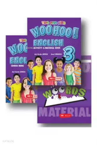 3.Sınıf Gold Woohoo Eng.Course + Actıvıty + Materia | benlikitap.com