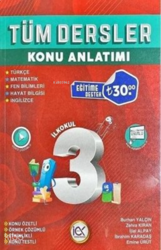3.Sınıf K.A. Tüm Dersler - 2022