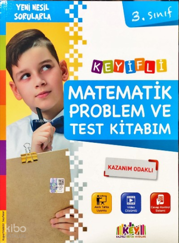 3. Sınıf Keyifli Matematik Problem ve Test Kitabım | benlikitap.com