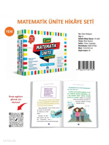 3. Sınıf Matematik Ünite Hikayeleri - Matematik Şifreleri | benlikitap