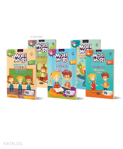 3. Sınıf More and More English Stories Hikaye Seti 5 Kitap | benlikita