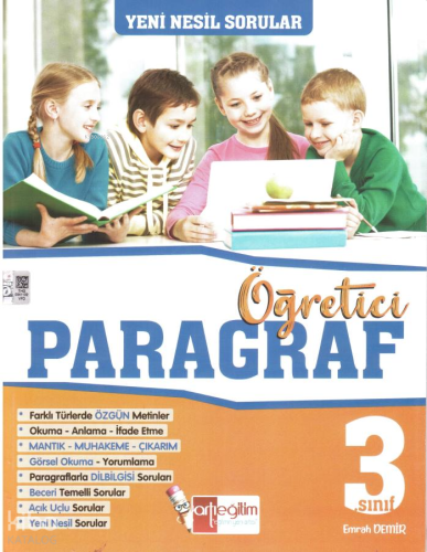 3. Sınıf Yeni Nesil Sorularla Öğreten Paragraf Kitabı | benlikitap.com