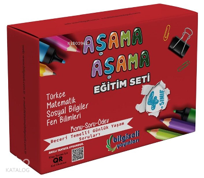 4.Sınıf Bilgiseli Aşama Aşama Set | benlikitap.com
