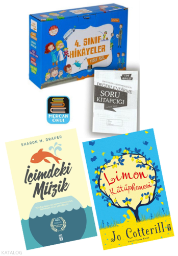 4. Sınıf Hikayeler Okuma Seti 10 Kitap - İçimdeki Müzik - Limon Kütüphanesi (13 Kitap Set)