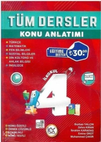 4.Sınıf K.A. Tüm Dersler - 2022