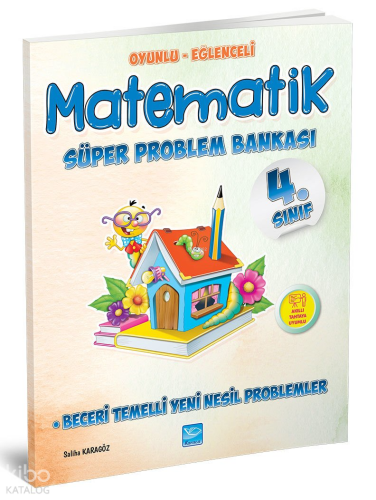 4. Sınıf Oyunlu-Eğlenceli Matematik Süper Problem Bankası