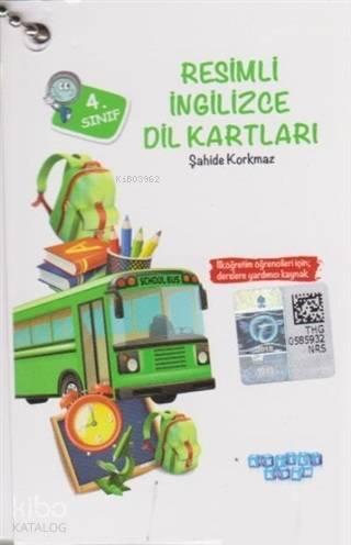 4. Sınıf Resimli İngilizce Dil Kartları | benlikitap.com