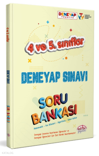4 Ve 5. Sınıflar Deneyap Sınavı Soru Bankası | benlikitap.com