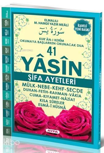 41 Yasin (Ayfa-101, Orta Boy, Karşılıklı, Fihristli, Türkçeli) | benli