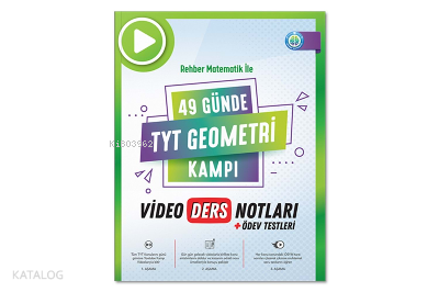 49 Günde TYT Geometri Video Ders Notları