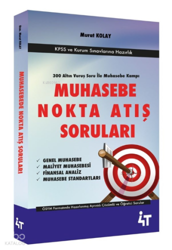 4T Muhasebede Nokta Atış Soruları | benlikitap.com