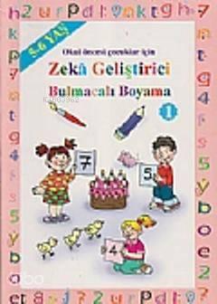 5-6 Yaş Zeka Geliştirici Bulmacalı Boyama 1 | benlikitap.com