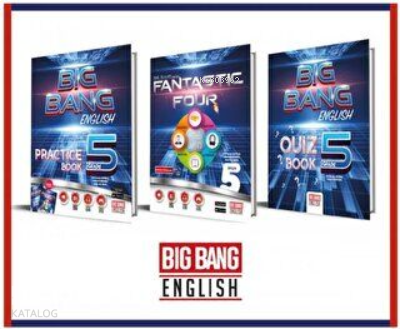5. Sınıf Big Bang English(Practice Book+Fantastic Four+Quiz Book) | be