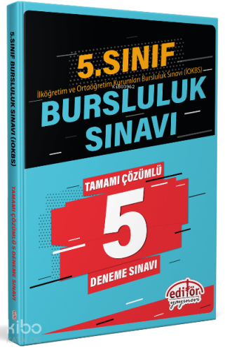 5 Sınıf Bursluluk Sınavı Çözümlü 5 Deneme Sınavı | benlikitap.com