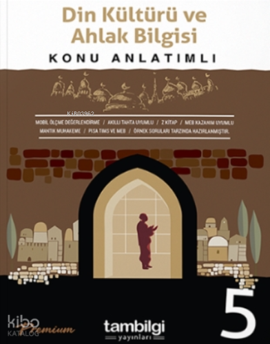 5. Sınıf Din Kültürü Ve Ahlak Bilgisi Konu Anlatımlı Tambilgi Yayınları