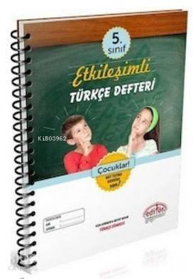 5.Sınıf Etkileşimli Türkçe Defteri