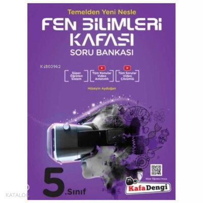 5.Sınıf Fen Bilimleri Kafası Soru Bankası (Tümü Video Çözümlü)