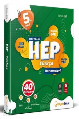 5. Sınıf HEP Türkçe Haftalık Deneme Föyleri