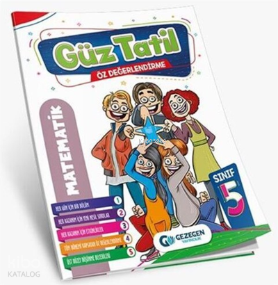 5.Sınıf Matematik Matematik Güz Tatil Kitabı | benlikitap.com