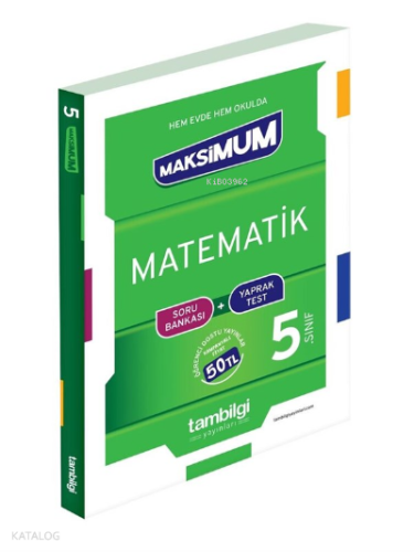 5. Sınıf Matematik Soru Bankası + Yaprak Test Tambilgi Yayınları