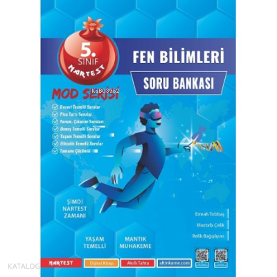 5. Sınıf Mod Fen Bilimleri Soru Bankası | benlikitap.com