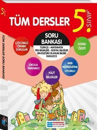 5. Sınıf Tüm Dersler Soru Bankası Evrensel İletişim Yayınları