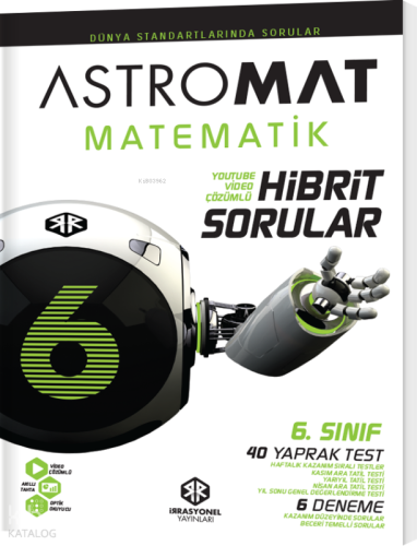 6. Sınıf Astromat Matematik Hibrit Soru Bankası