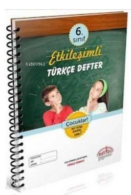 6.Sınıf Etkileşimli Türkçe Defteri