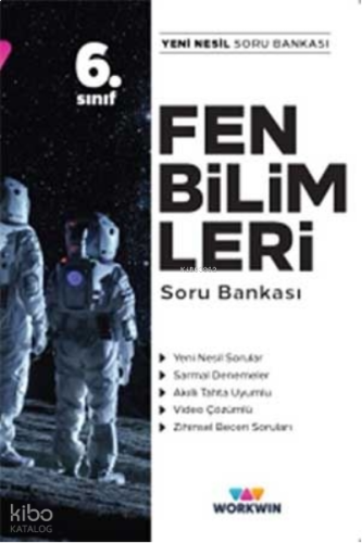 6. Sınıf Fen Bilimleri Soru Bankası Workwin Yayınları | benlikitap.com