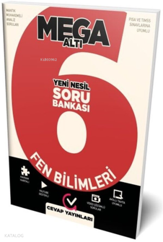 6.Sınıf Fen Bilimleri Yeni Nesil Soru Bankası | benlikitap.com
