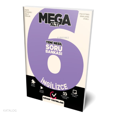 6.Sınıf İngilizce Yeni Nesil Soru Bankası | benlikitap.com